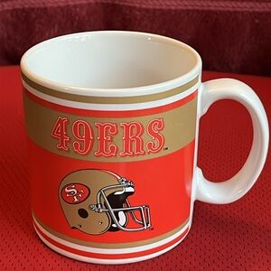 Vintage San Francisco 49ers Coffee Mug Niners NFL Russ 11 FL OZ